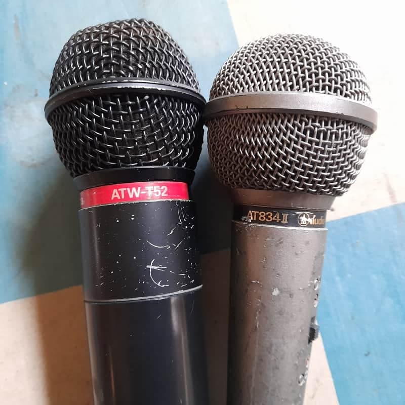 Audio-Technica ATW-T52 & AT 834 II Microphones
