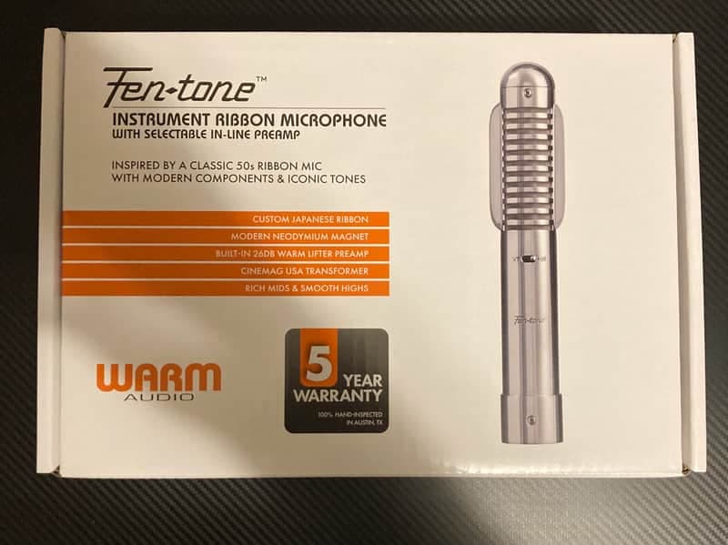 Warm Audio Fen-Tone Ribbon Microphone 2025 - Present - Nickel