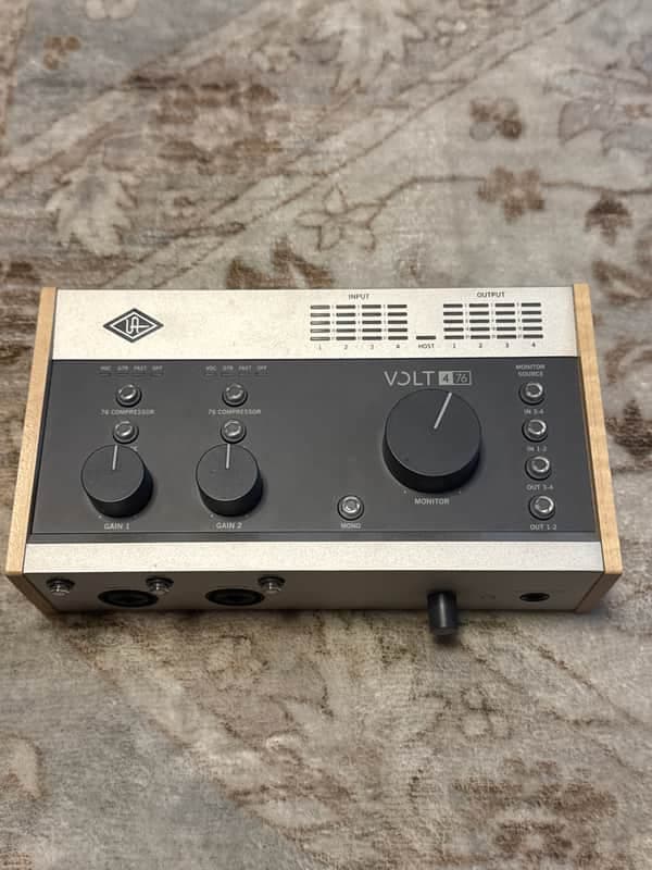 Universal Audio Volt 476 USB-C Audio Interface 2021 - Present - Tan / Gray