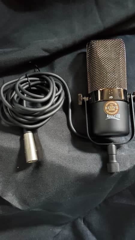Apex 210B Ribbon Microphone - Revive Audio Modified - Black