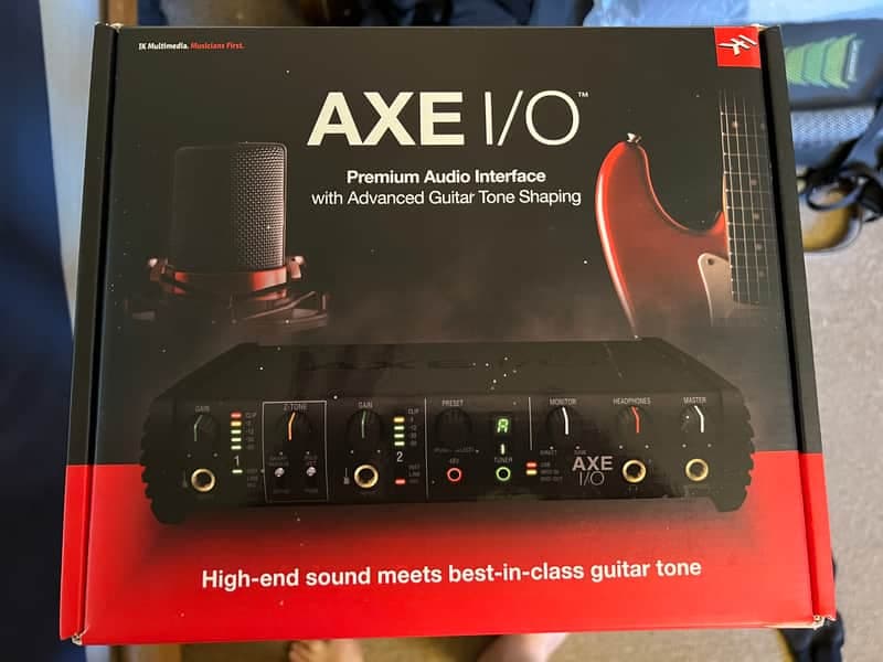 IK Multimedia AXE I/O USB Audio Interface
