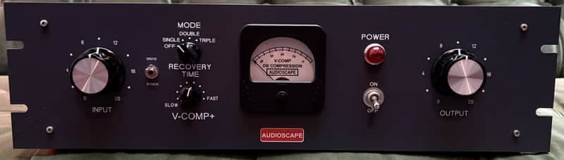 2023 AudioScape Engineering Co. V-Comp+ Compressor / Limiter perfect!