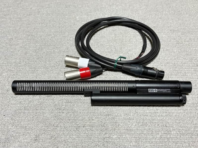 Sanken CSS-5 Stereo Shotgun Microphone w/Stereo Cable