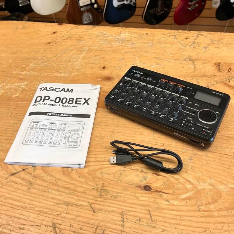 Tascam DP-008EX Digital Pocket Studio Multitrack Recorder w/Box