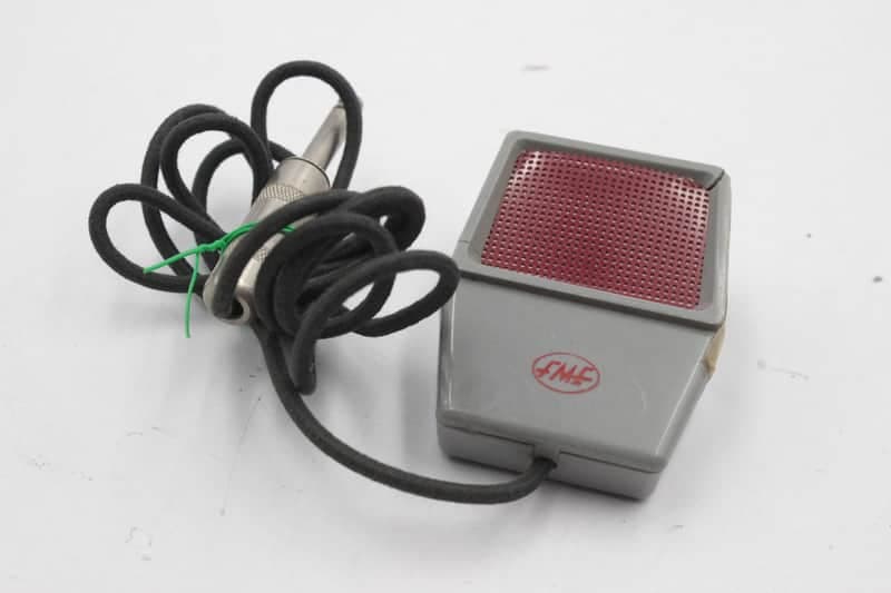 Electro-Voice 912 Crystal FME 1/4" Harp Mic 1960s Grey & Red Grill