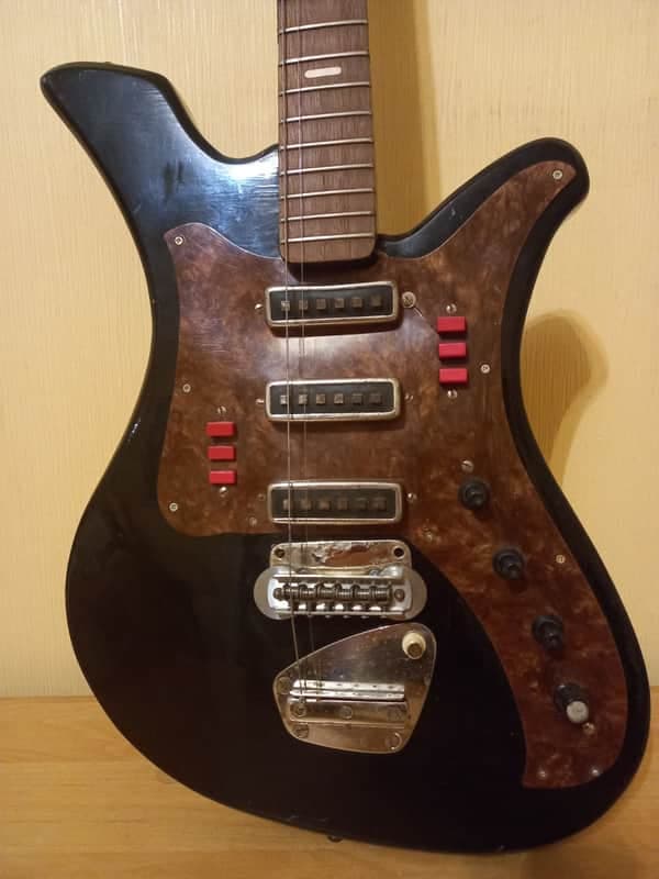 Aelita Electric Guitar USSR Russian Soviet Vintage