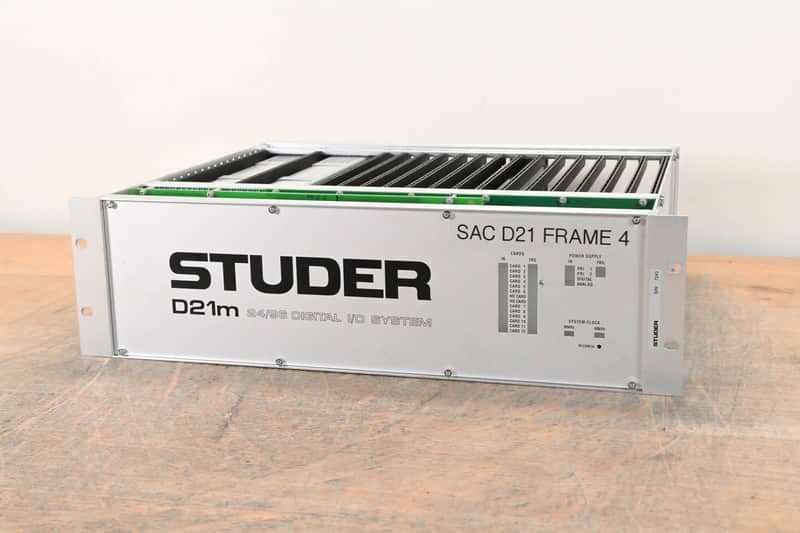 Studer D21m Modular I/O System with Madi HD Link Card CG01B09