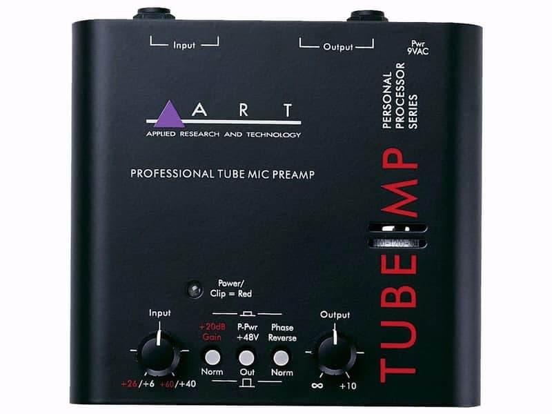 ART Tube MP Tube Mic Preamp with 48V Phantom Power