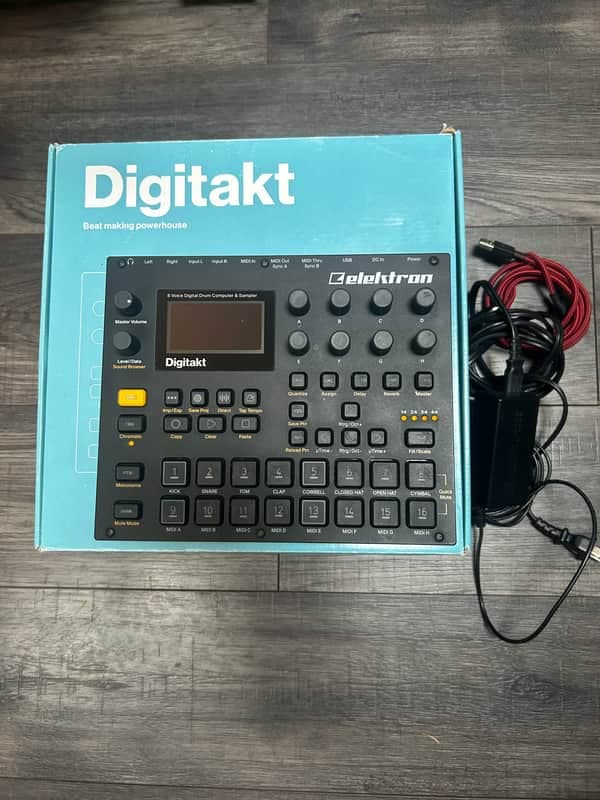 Elektron Digitakt Eight-Voice Digital Drum Computer/Sampler