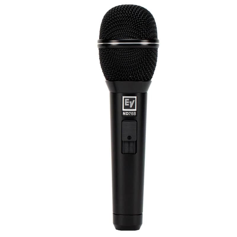 Electro-Voice ND76S Dynamic Cardioid Vocal Microphone with On/Off Switch - Open Box Mint