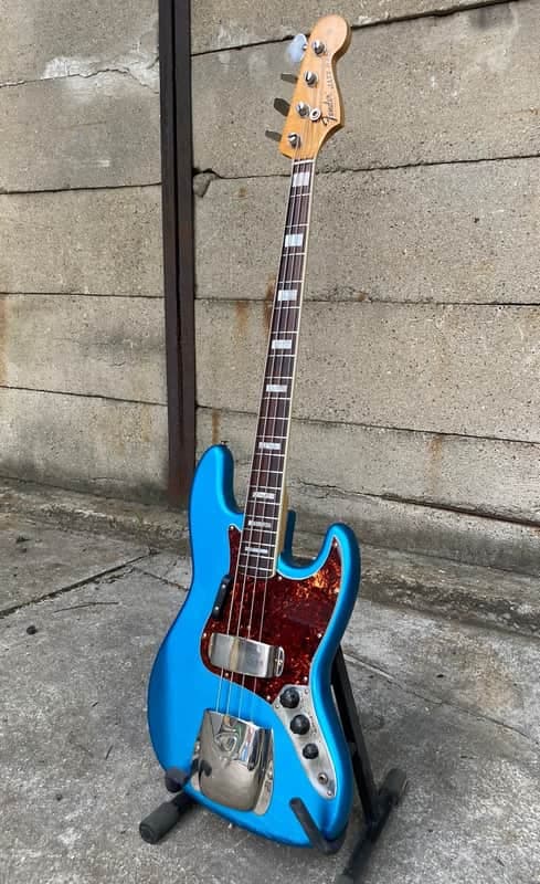 Fender Jazz bass 1973 Lake placid blue refin rosewood fingerboard
