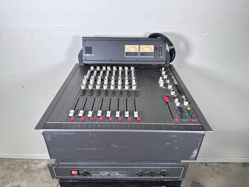 Vintage 80's Amek BCII BC2 Mixing Console Sidecar