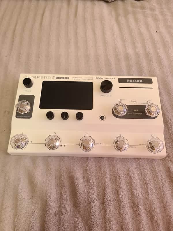 LIKE NEW Hotone Ampero II Stage all-in-one floor amp modeler and multi-effects processor