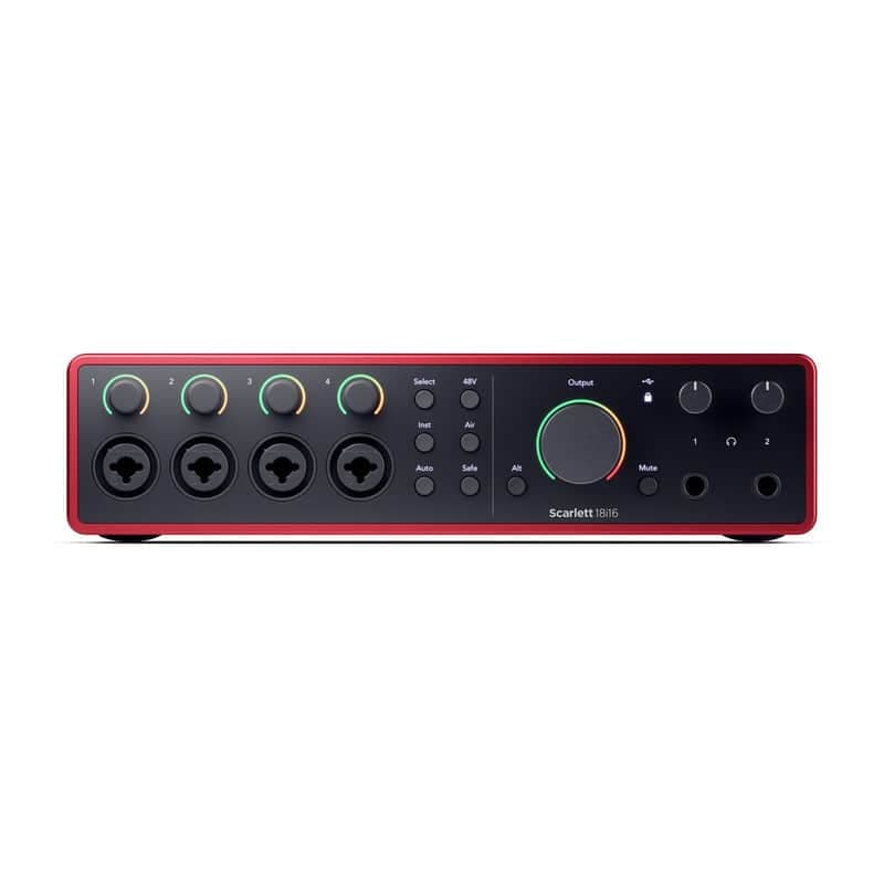 Focusrite Scarlett 18i16 4th Generation Audio Interface