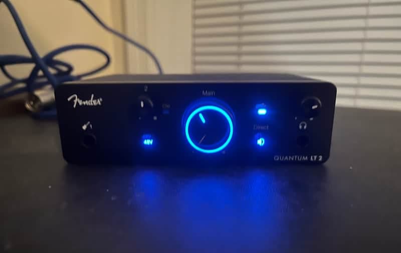 Fender Studio Quantum LT 2 USB-C Audio Interface 2026 - Present - Black