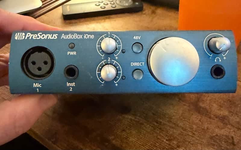 PreSonus AudioBox iOne USB Audio Interface 2014 - Present - Blue
