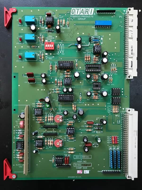 Otari BIC COMM CARD #541553 for Otari Series 54 Recording console.