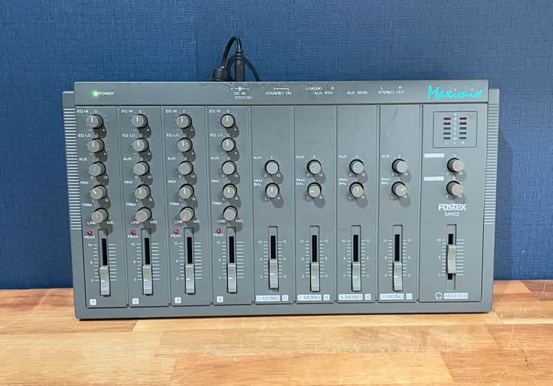 Fostex MN12 Maximix 12ch Mixer Great Analog Sound