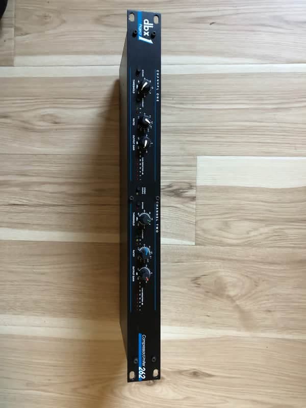 dbx 262 Project 1 Compressor / Limiter 1990s - Black