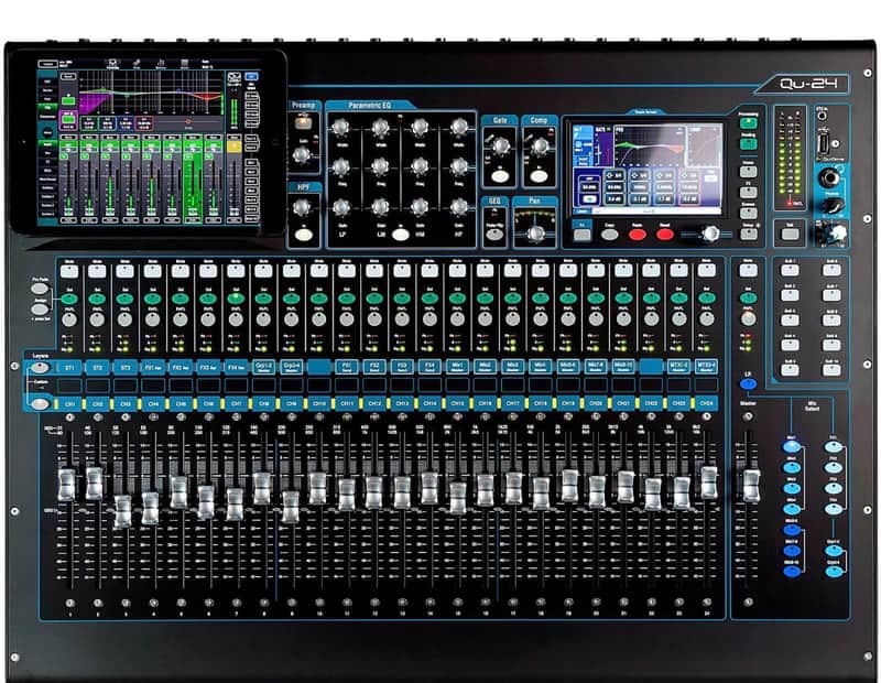 BRAND NEW SEALED Allen & Heath QU-24 24-Channel Digital Mixer 2014 - Present - Black