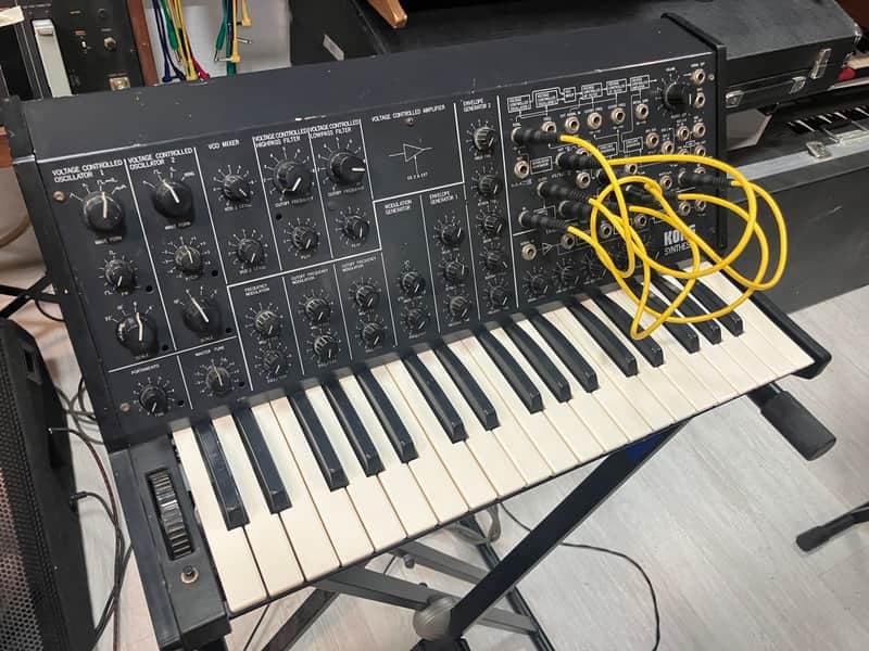 Korg MS-20 mk II, recapped & serviced