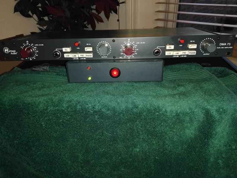 Heritage Audio DMA-73 Dual-Channel Mic Preamp 2013 - 2019 - Blue
