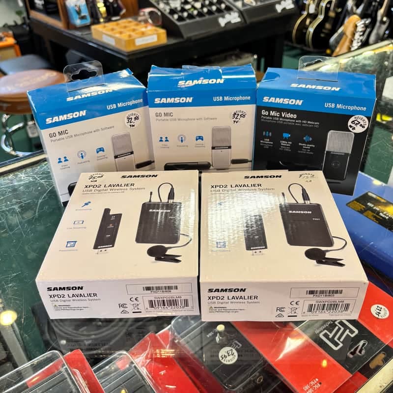 Samson 5 mic lot