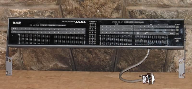 Yamaha 02R Recording Console Meter Bridge MB02 MeterBridge for O2R Digital Mixer Excellent Condition