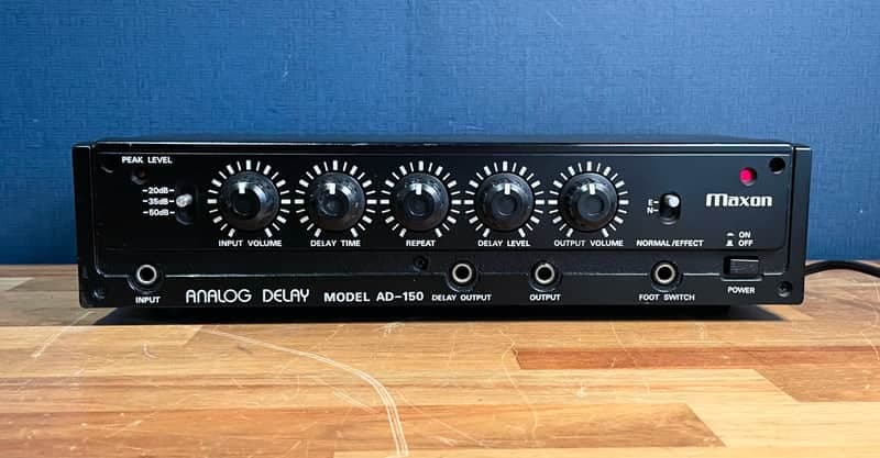 Maxon AD-150 Analog Delay Echo Vintage BBD Analog Delay