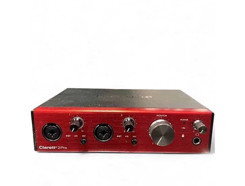 Focusrite Clarett+ 2Pre USB-C Audio Interface 2021 - Present - Red