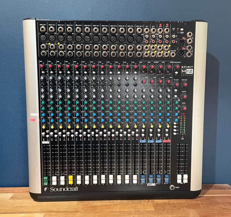 Soundcraft M Series Spirit M12 20-Channel Mixer