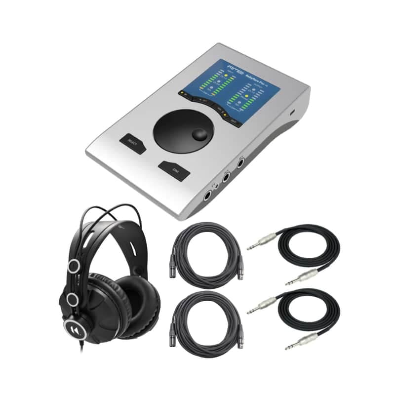 RME Babysface Pro FS Audio Interface Bundle w/ Closed-Back Headphones and Cables