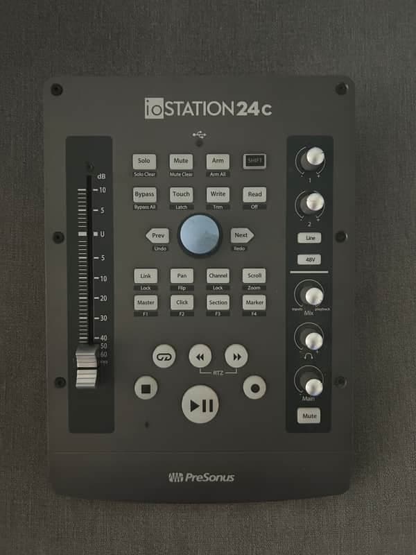 PreSonus ioStation 24c USB-C Audio Interface and DAW Controller 2020 - Present - Gray