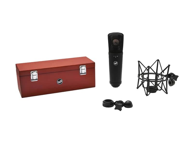 Warm Audio WA-87 R2B (Black) U87 Style Large Diaphragm Mic Condenser Microphone
