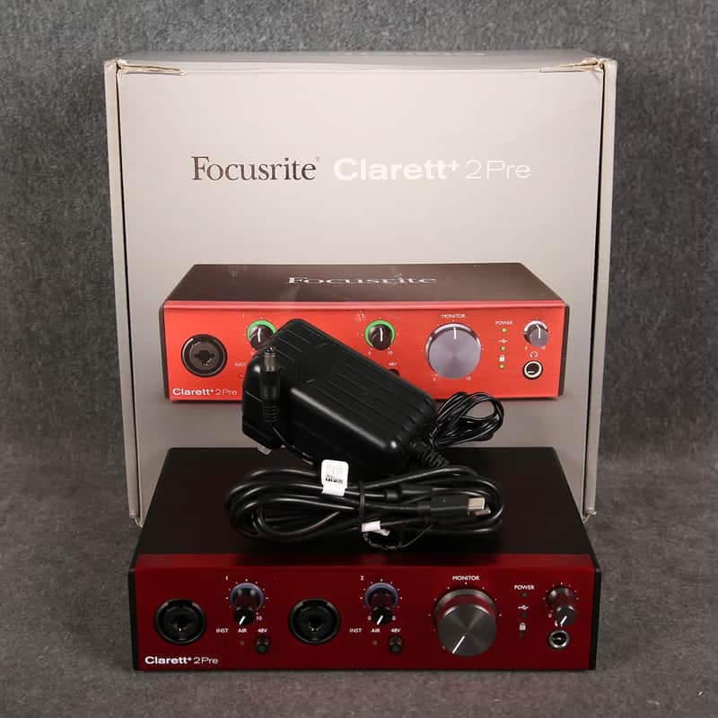 Focusrite Clarett 2Pre USB Audio Interface - 2nd Hand