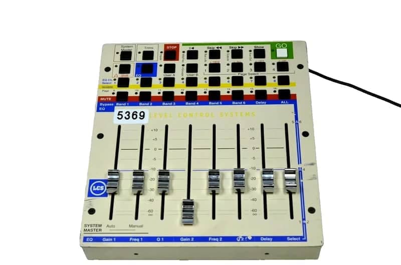 Level Control Systems Cue Mixer W/Power Cord (One)