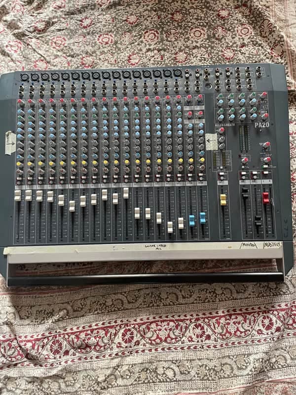 Allen & Heath PA20 Analog Mixing Desk