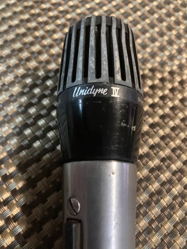 Vintage Shure Unidyne IV 548 Microphone Made in U.S.A.
