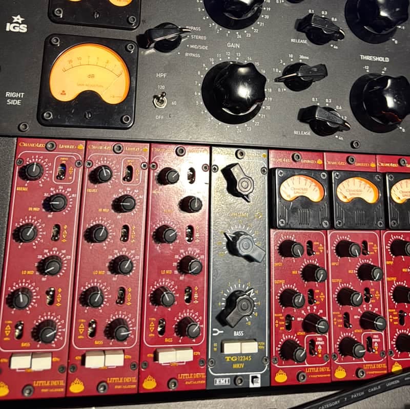Chandler Limited EMI TG12345 MKIV 500 Series EQ Module 2010s - Blue