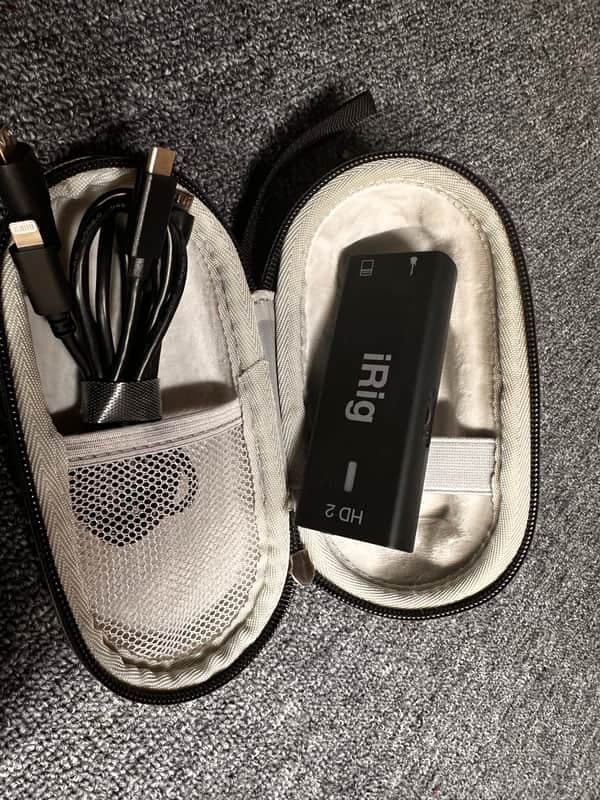 IK Multimedia iRig HD 2 Mobile USB Guitar Interface 2010s - Black