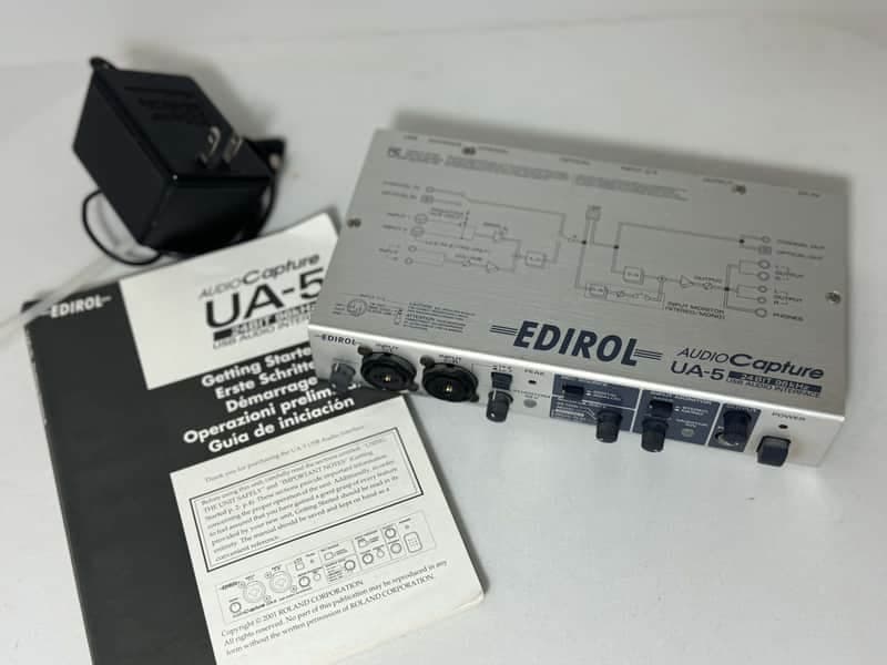Edirol UA-5 Audio Capture - USB Audio Interface (24-bit/96kHz)