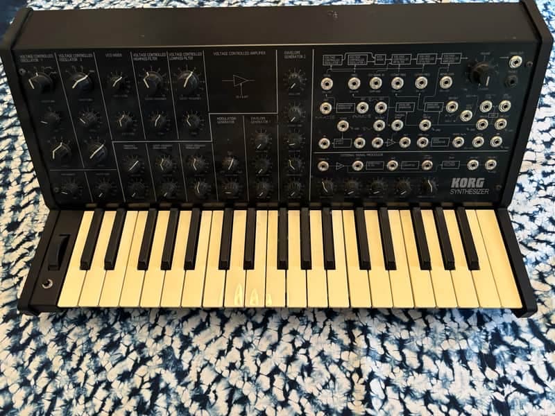 Korg MS-20 Mini Semi-Modular Analog Synthesizer - Black