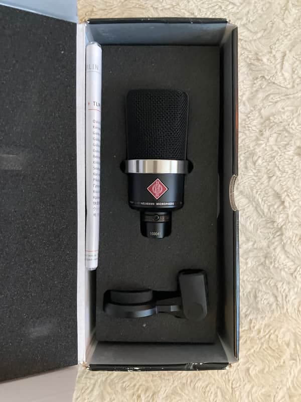 Neumann TLM 102 BK Large Diaphragm Cardioid Condenser Microphone 2009 - Present - Matte Black