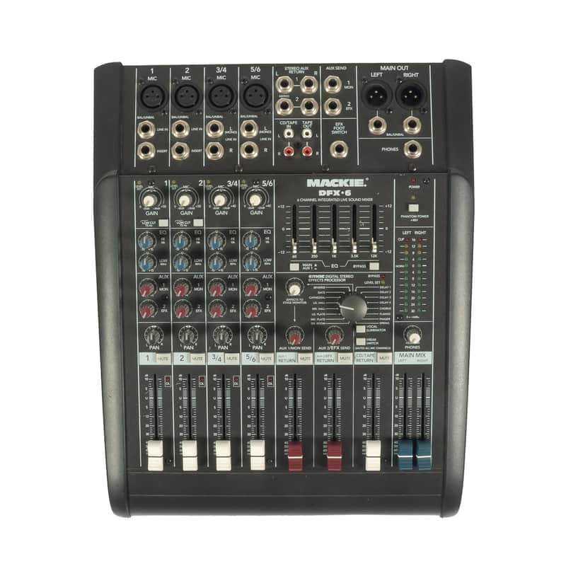 Mackie - DFX-6 6-Channel Mixer - USED