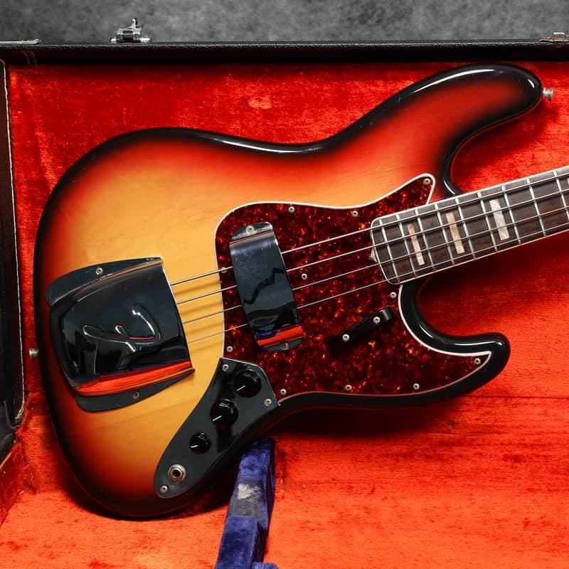 1970 Fender Jazz Bass - Sunburst - OHSC