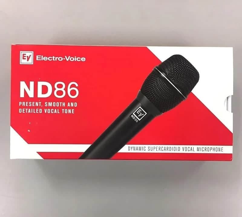 Electro-Voice ND86 Supercardioid Dynamic Vocal Microphone (Used) -Studio Demo -100% Perfect