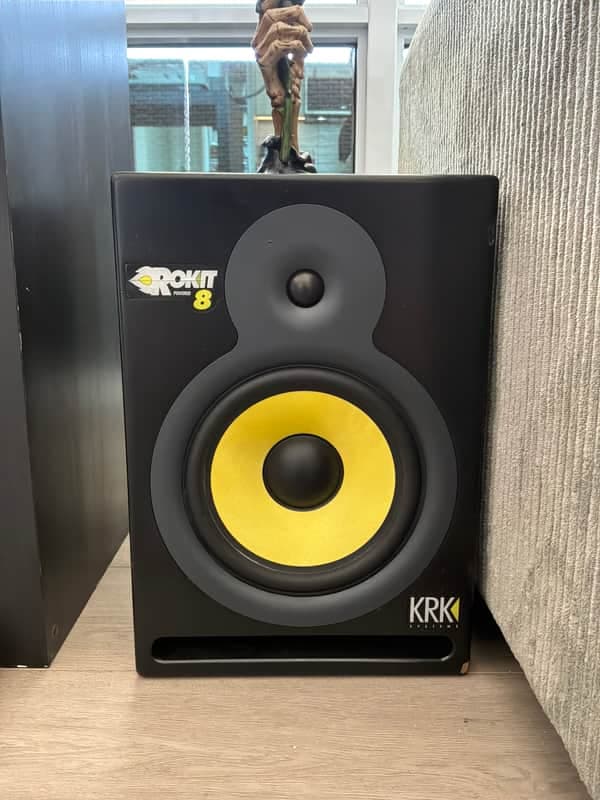 KRK RP-8 Rokit 2-Way 8" Active Studio Monitors (Pair) 2007 - 2008 - Black