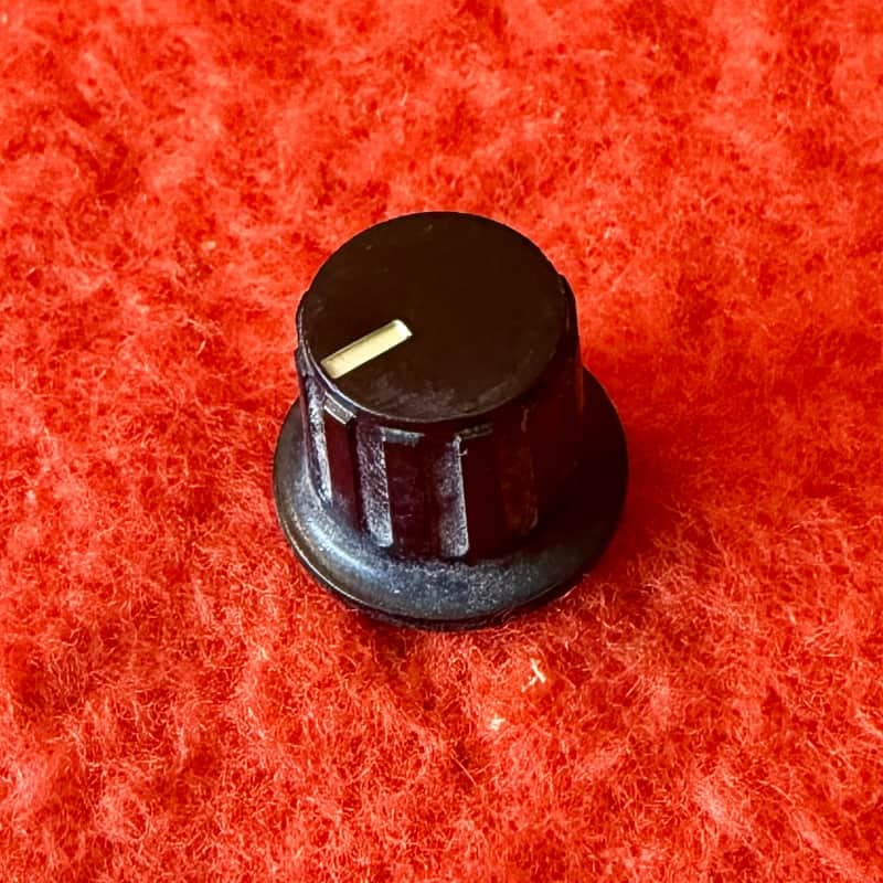 Korg MS-20, YAMAHA CS synthesizer knobs 1970’s - Black original vintage MIJ Japan