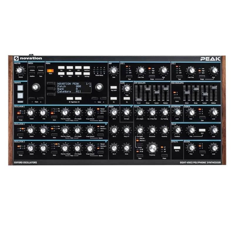 Novation Peak Eight-Voice Desktop Polyphonic Synthesizer - Open Box Mint