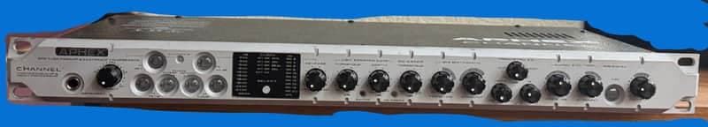 Aphex Channel Master Preamp and Input Processor 2010s - Black